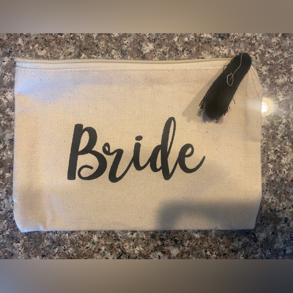 Bride makeup bag